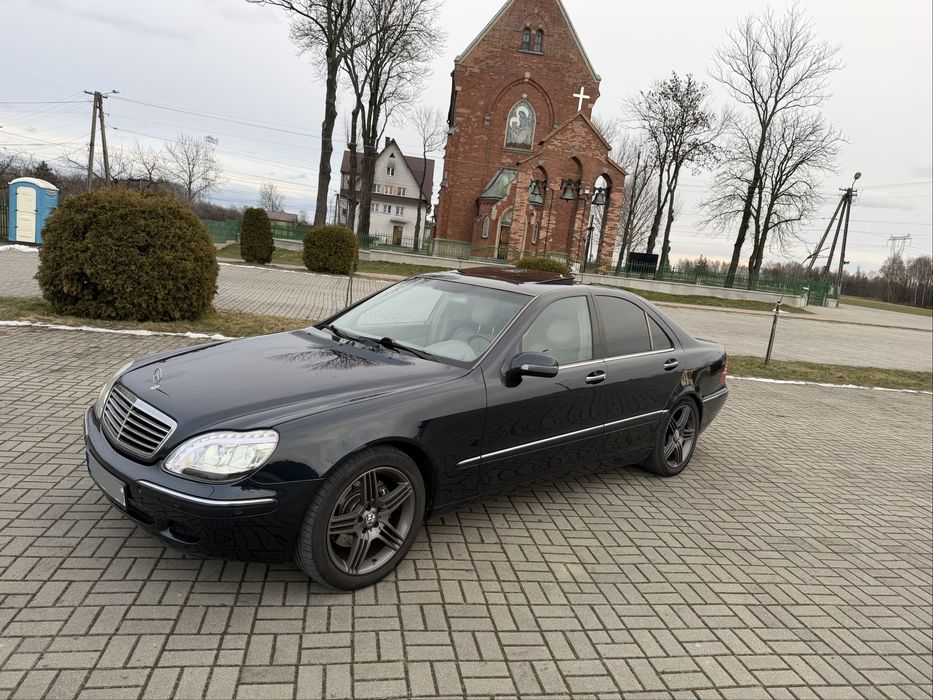 Mercedes S W220 4.3+LPG Bose! Szyber! Zadbana!