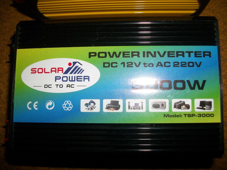 инвертор для модем роутер телевизор ноут (3000 W