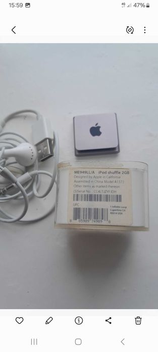 Ipod Apple Shuffle на 2 ГБ