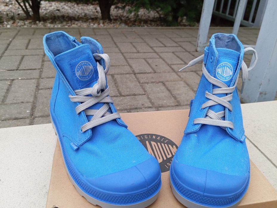 Dziecięce trapery PALLADIUM DUO CHROME Zipper