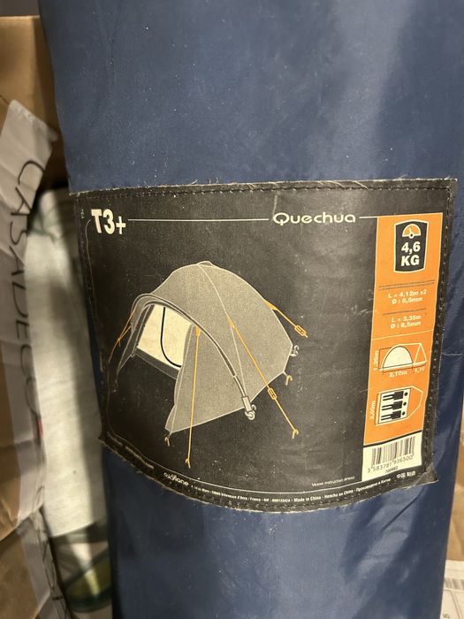 Tenda campismo quechua T3 (3pessoas)