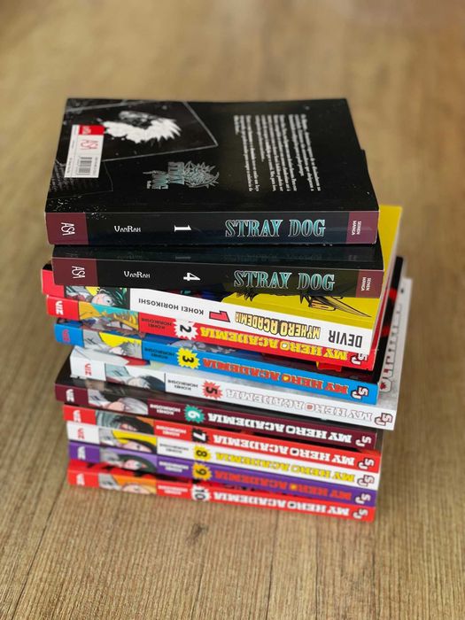 "My Hero Academia" e "Slay Dog" Manga