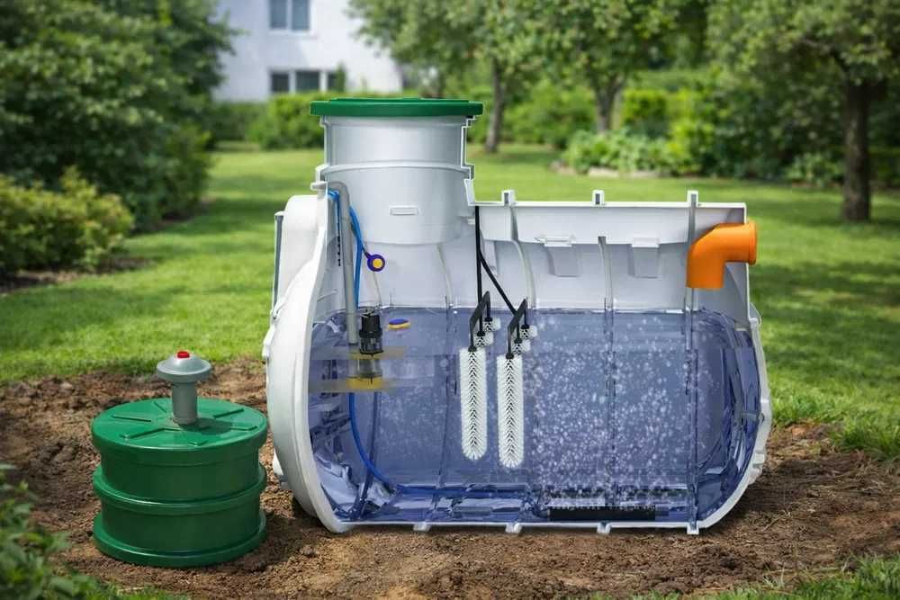 Oczyszczalnia biologiczna Haba Bio Easy Flow do 5 osob