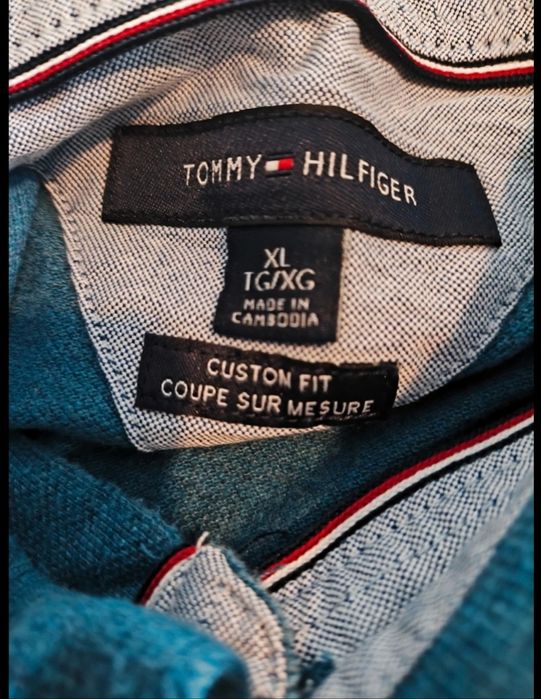 Szok cenowy Bluzka polo Tommy Hilfiger xl