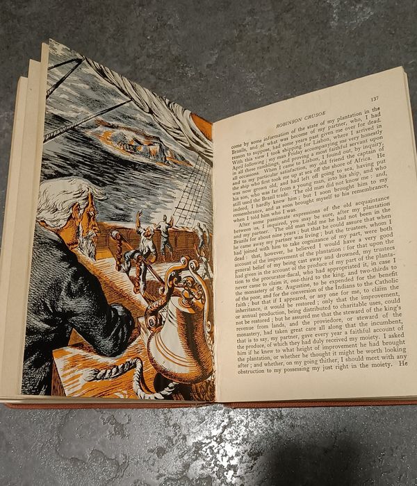 Robinsona Crusoe – powieść podróżniczo-przygodowa Daniela Defoe