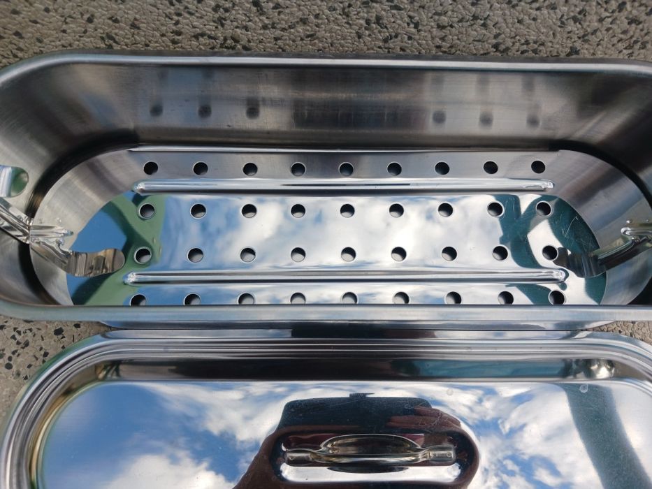 Tacho para cozer peixe em inox novo nunca usado
