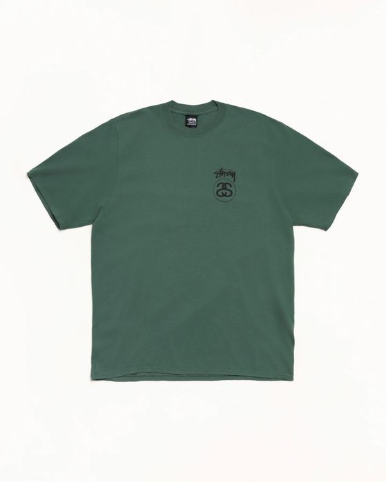 Оригінальна футболка Stüssy Stock Link Tee • Pine • L
