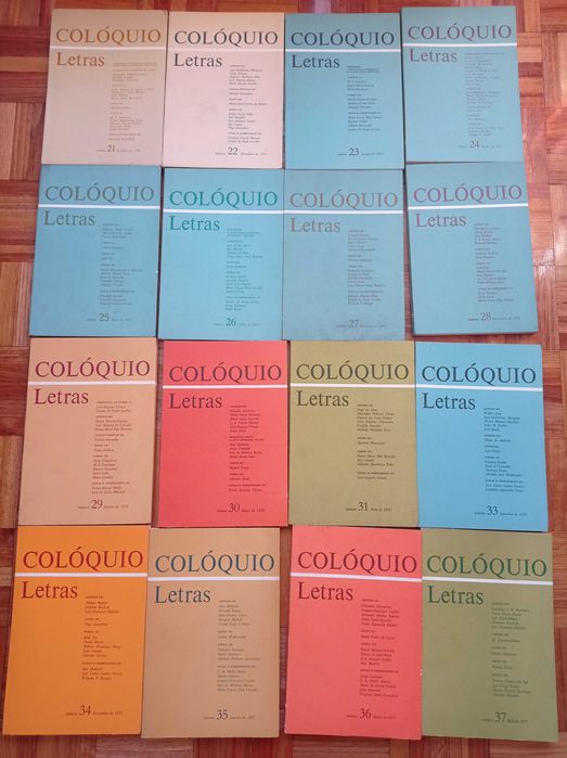 Revistas Colóquio Letras