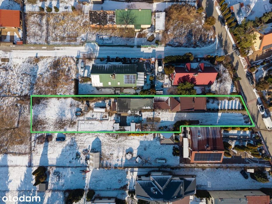 Działka w spokojnej okolicy blisko stacji Wkd