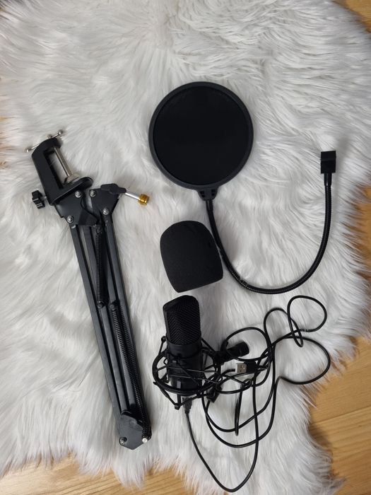Mikrofon Maono – zestaw mikrofonowy USB (mkit-USB) | mikrofon statyw