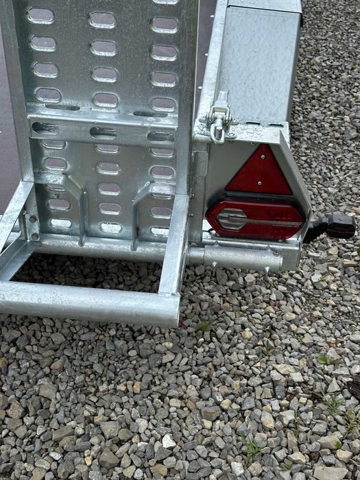 Przyczepa pod MINIKOPARKĘ walec ZASŁAW 340x178 DMC 3.5 nowa 3500 kg