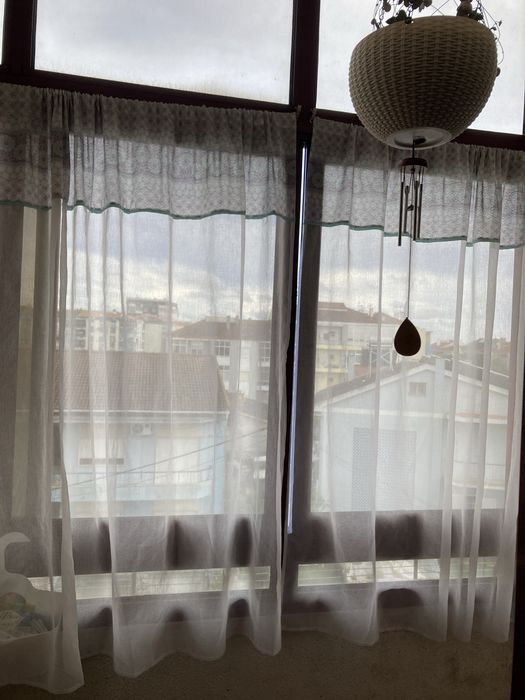 Cortinados transparentes