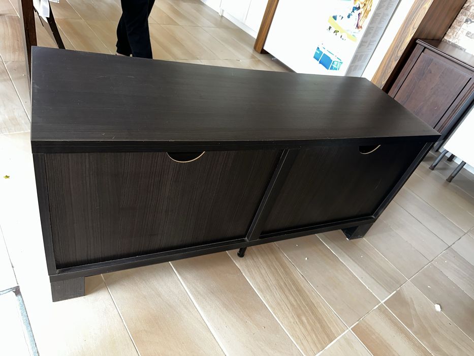 Movel tv castanho escuro