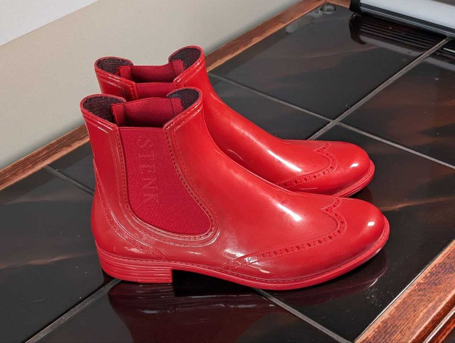 Гумові чоботи STENK (резиновые сапоги) 37 розмір, нові