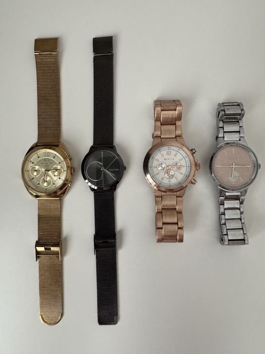 Zegarki damskie 4 szt w suoer cenie!