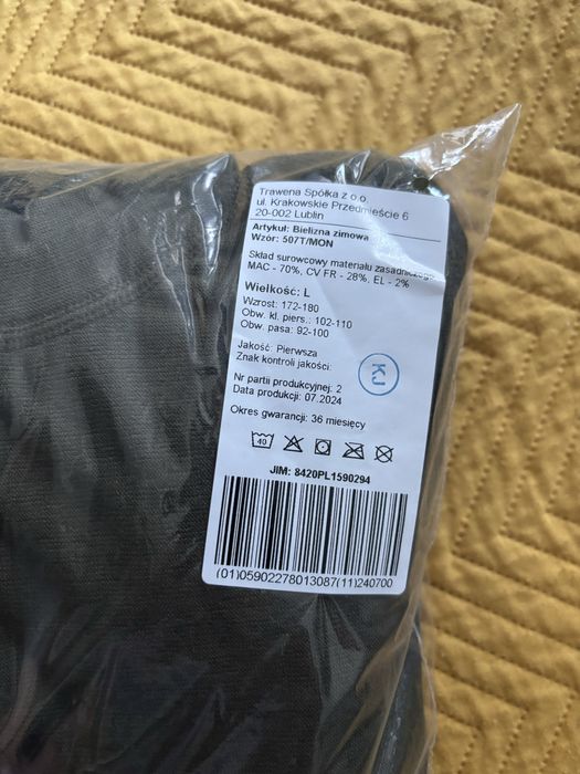 Bielizna zimowa 507T/MON