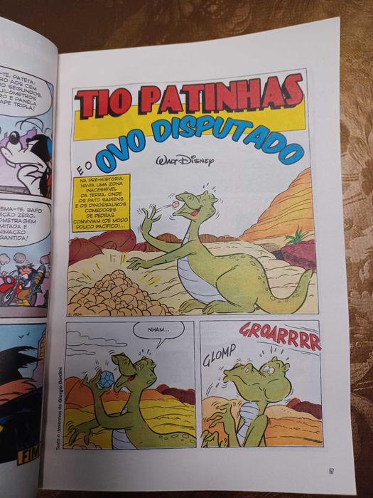 Livro da Disney - História aos quadradinhos nº. 1
