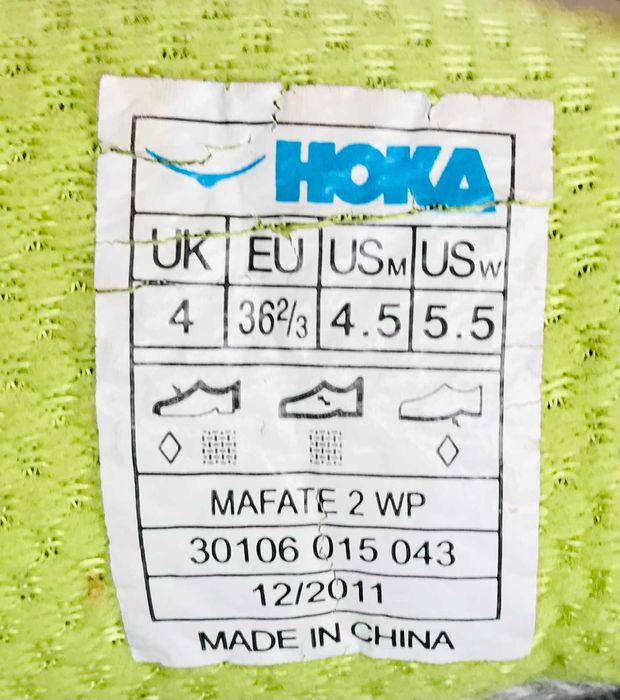 Кроссовки Hoka One One Mafate 2 waterproof для тренировок бега