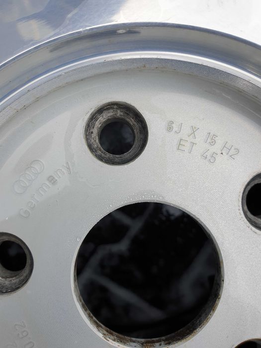 Felgi aluminiowe Audi 15" 5x112 6j et45 Skoda Seat Vw itp.