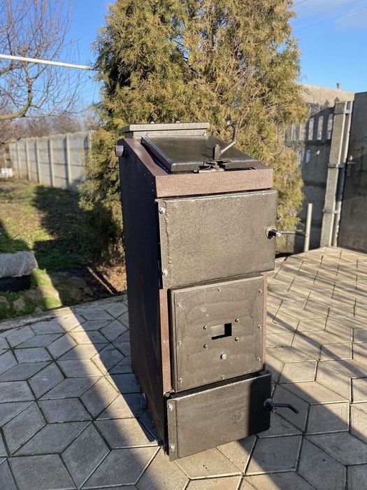 Котел Пиролизный длительного горения Твердотопливный