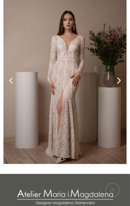 Suknia ślubna boho