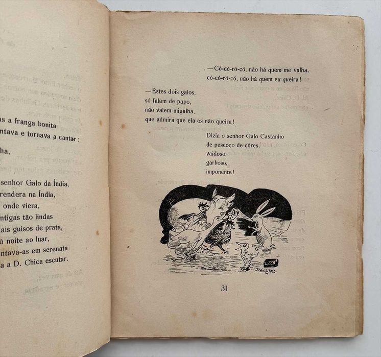 Anos 40?_Lília da Fonseca, A BORBOLETA AZUL (Contos em Verso). Desenhos de Daniel Lancho. Em bom estado geral.