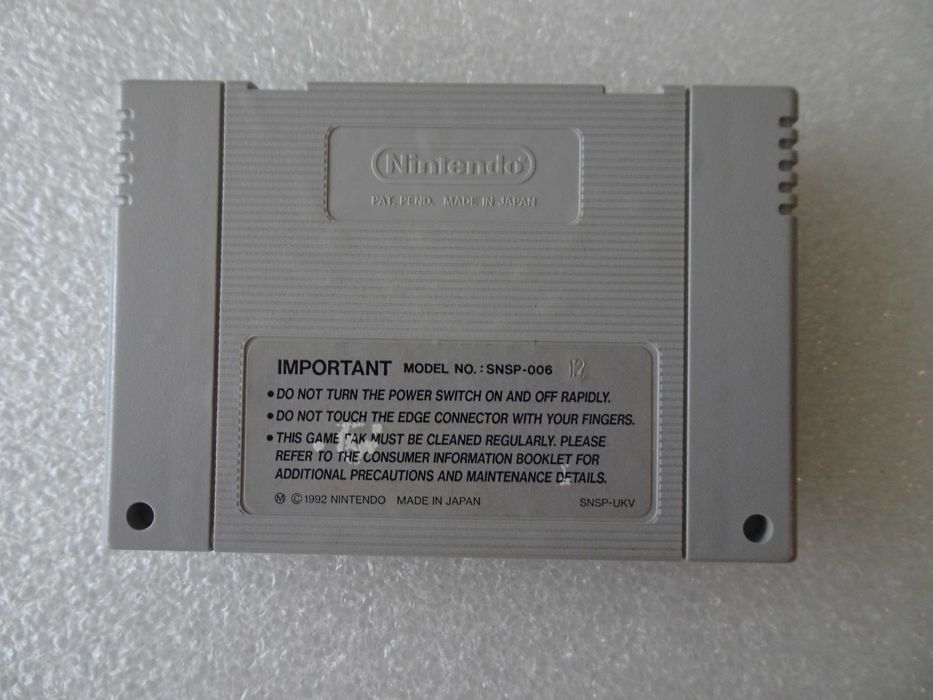 Jogo Super Nintendo SNES Disney's Aladdin