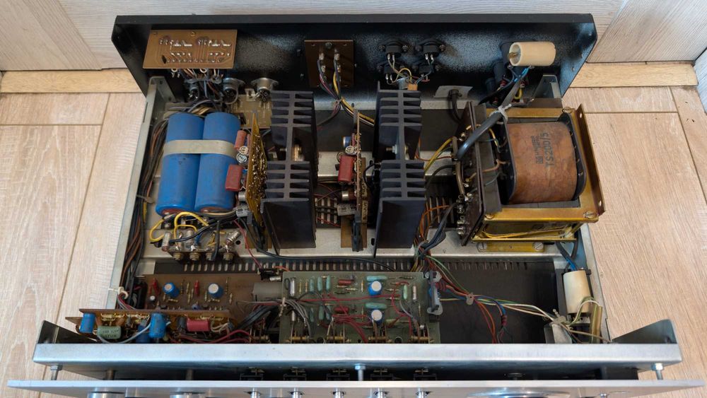 Wzmacniacz Unitra WS 503 Srebrny BDB STAN Wizualny ! DO SERWISU !