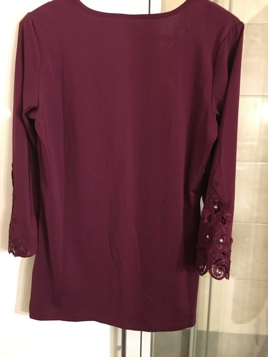 Elegancka damska bluzka z cyrkoniami R S