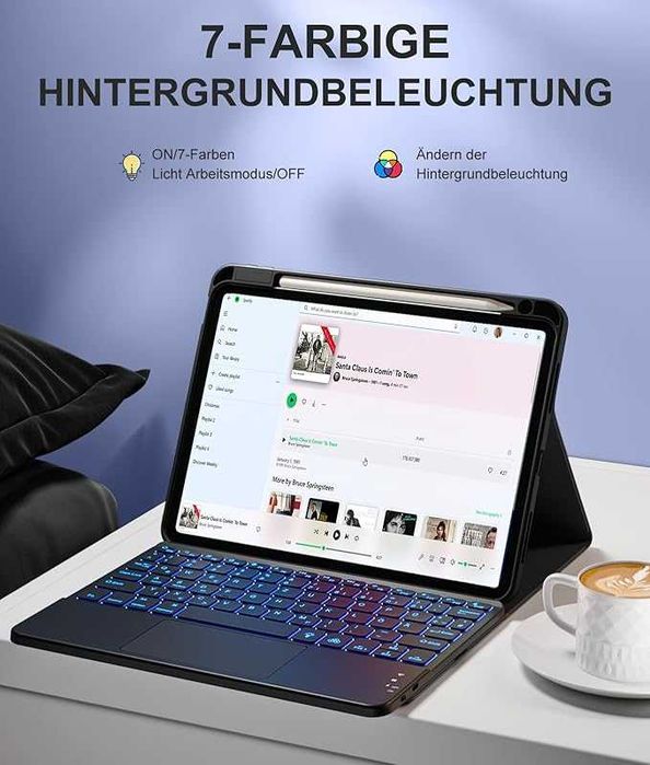 Etui z klawiaturą do iPad Air 11" (M3/M2) iPad Air 5 4 22/20r 10,9"