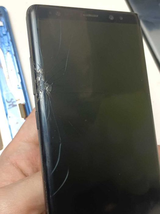 Samsung Galaxy Note 8 разборка запчасти дисплей рамка, стекло камеры Самсунг Ноте 8
