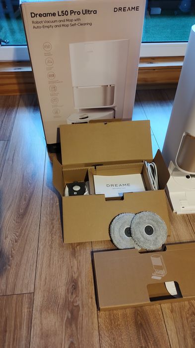 Nowy robot automatyczny Dreame L50 Pro Ultra,stacja,mycie,chowany  Lid