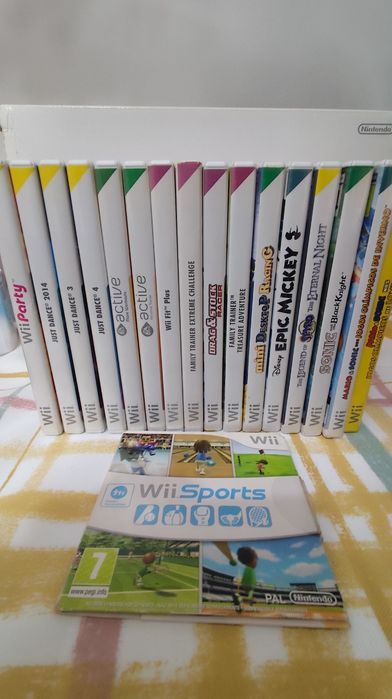 Wii + acessórios + jogos