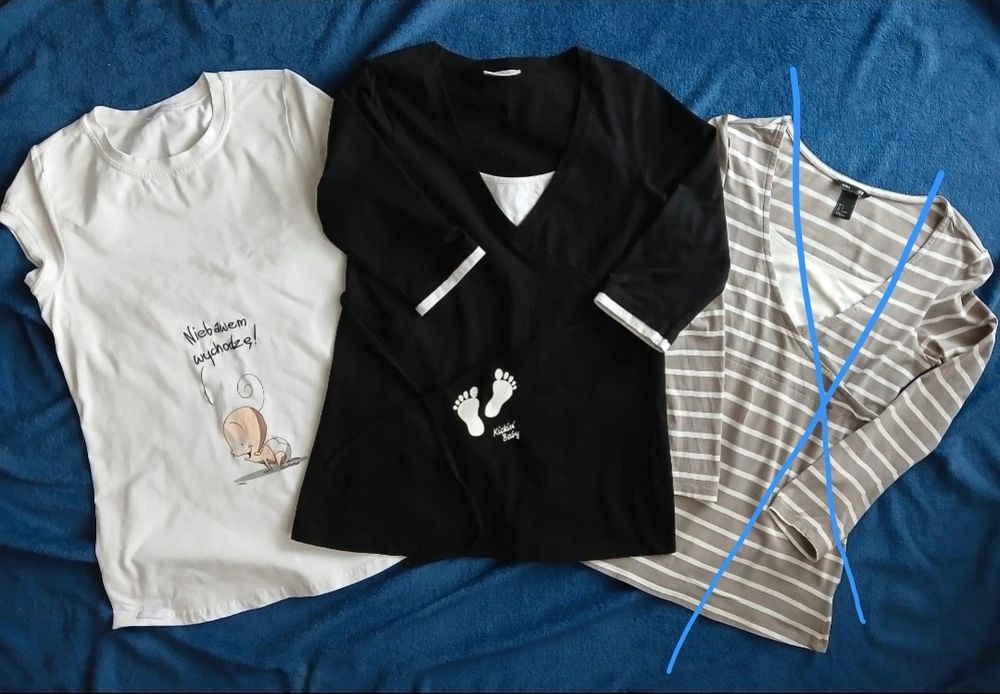 Bluzka ciążowa r. S H&M