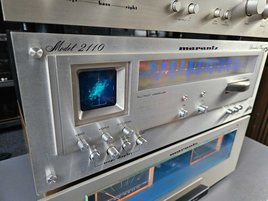 Marantz 2110 AM/FM oscyloskop