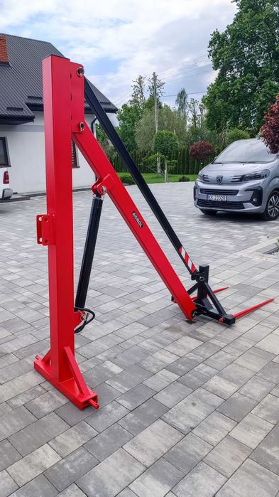 Widły do balotów ładowacz na tuz hydrauliczny z samopoziomem mocna solidna konstrukcja
