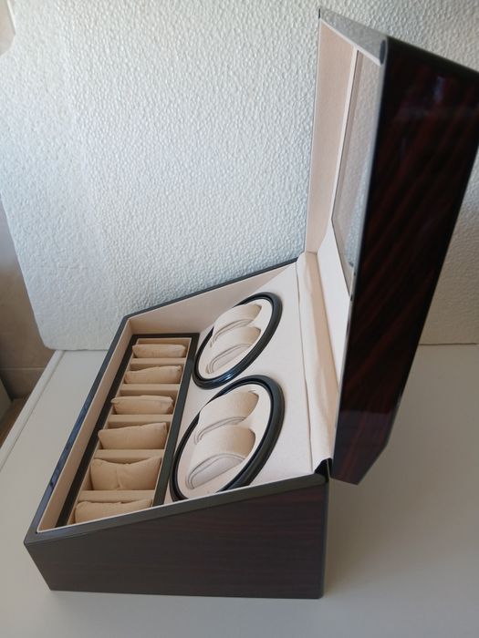 Watch Winder 4 + 6 Relógios Seiko Cauny Rolex Hamilton Oris Iwc  Forti