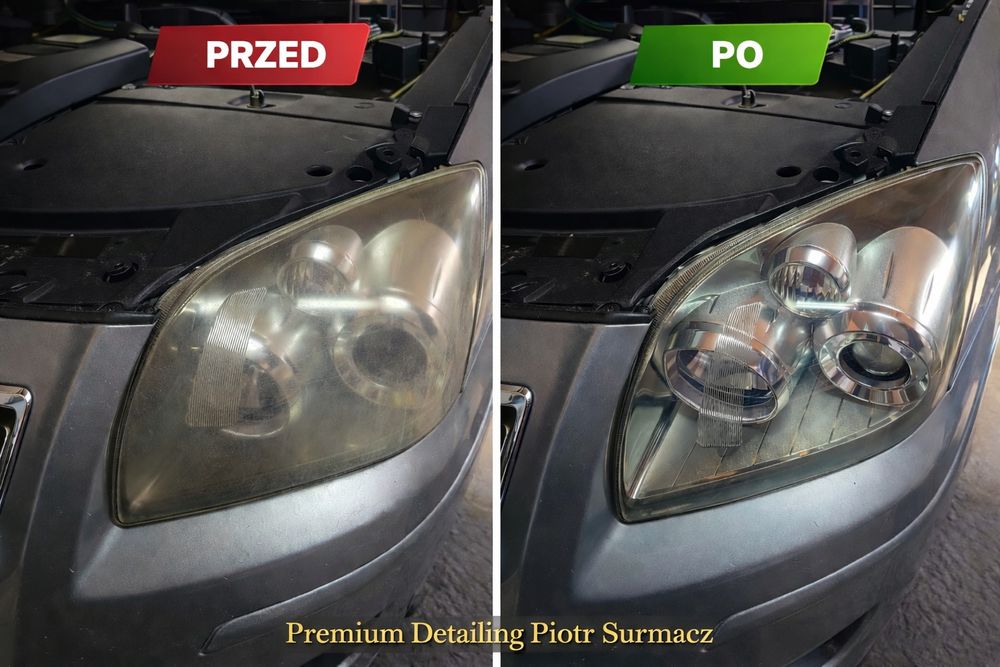 Regeneracja i polerowanie lamp + ceramika na lata) Krosno  i okolice