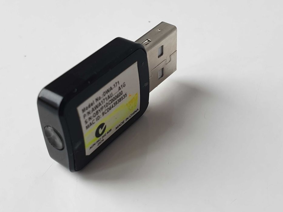Wi-Fi USB  D-Link DWA-171 версія A1  2.4 ГГц/5 ГГц  AC600