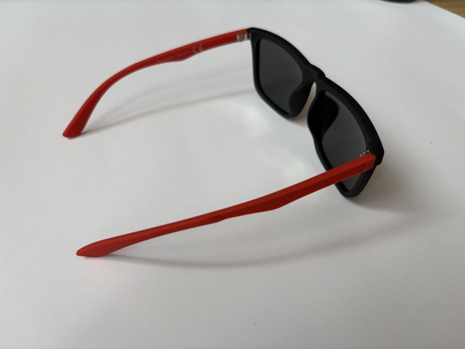 Kwadratowe lustrzane okulary z polaryzacja UV400