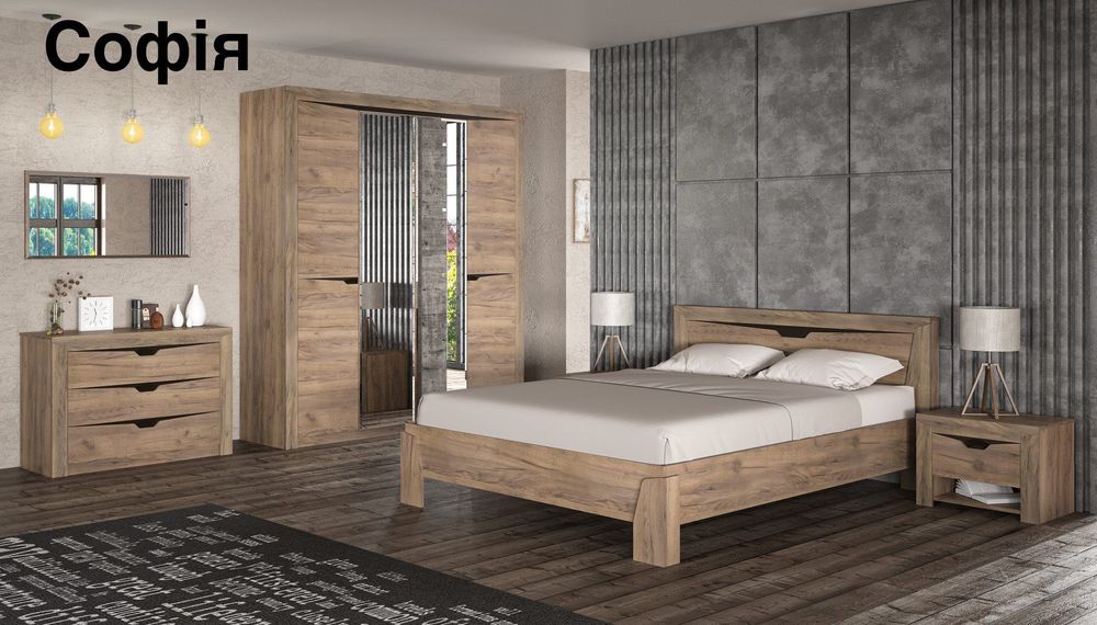 Спальні гарнітури Кантрі,Софія,Брістоль,Лондон