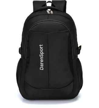 Plecak Męski Damski Do Pracy Szkoły Czarny Wodoodporny Wytrzymały P13