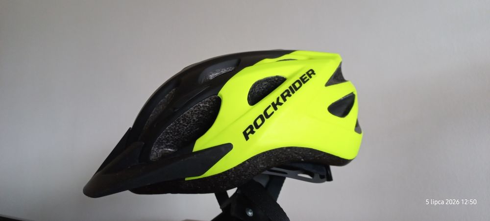 Kask rowerowy Btwin MTB 500 Fluo