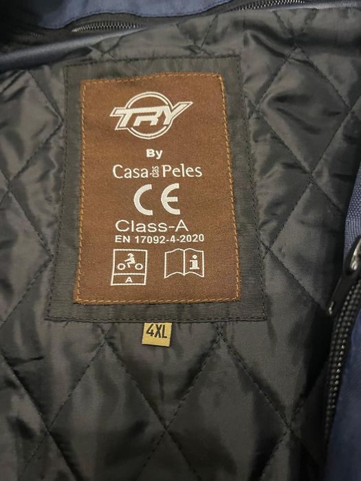 Casaco  TRY XL Classe A  e Luvas TRY L novos, nunca usados
