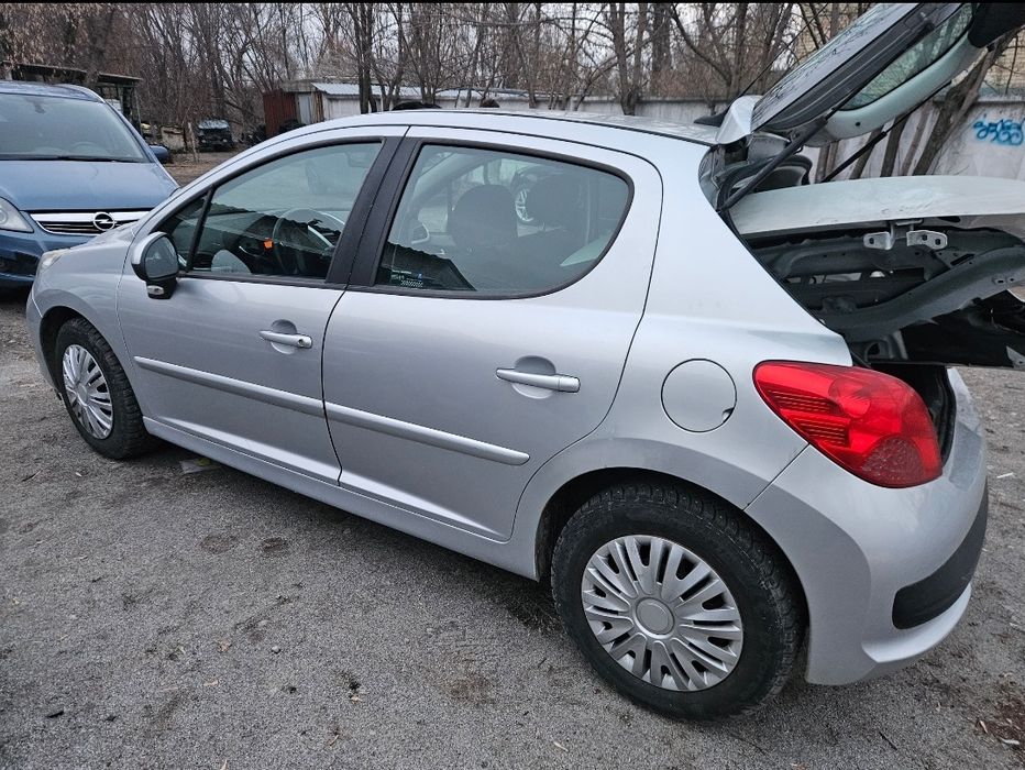 Разборка Peugeot 207 хэтчбек - капот, фара, фонарь, ляда, рейка, балка
