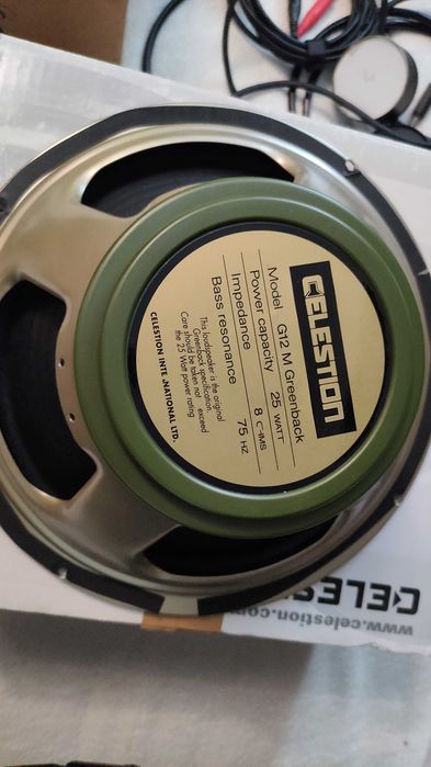 Celestion Creenback G12M 25, 70 G12H 90,12" 16, 8 ом made in England China Динамік для кабінету Vox  Greenback 12 " 8, 16 ом