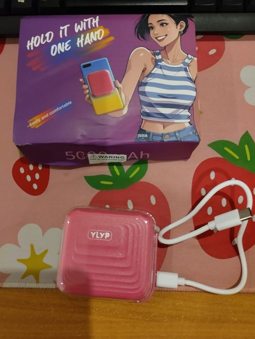 Powerbank magnético. Novo em caixa com carregador