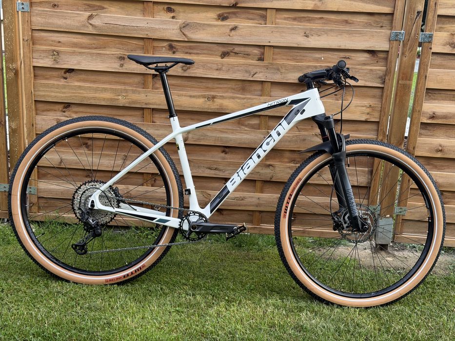 Bianchi Nitron 9.3 L rower MTB 174-188cm, karbon, shimano Deore XT/ SLX, przebieg 60km rockshox gold