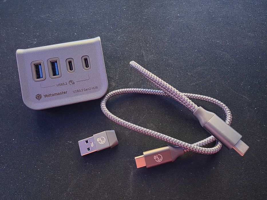 HUB USB 3.2 Gen 2. 4-portowy Yottamaster Yottamaster