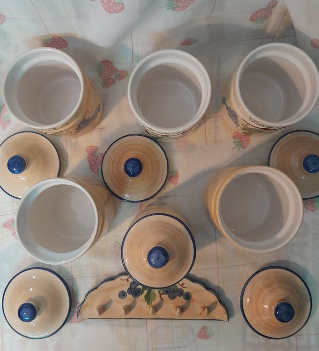 Conjunto de potes de cozinha